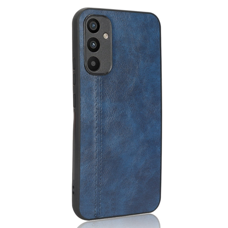 For Samsung Galaxy A34 5G Sewing Cow Pattern Skin PC + PU + TPU Phone Case