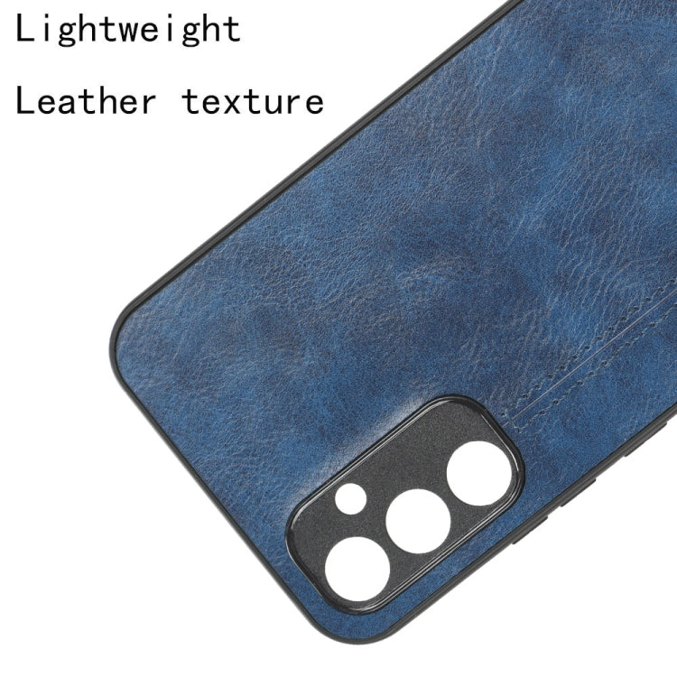 For Samsung Galaxy A34 5G Sewing Cow Pattern Skin PC + PU + TPU Phone Case