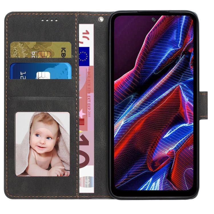 For Xiaomi Redmi Note 12 Pro+ / Note 12 Discovery Fantasy Skin-feel Calfskin Texture Leather Phone Case