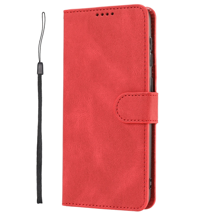 For Samsung Galaxy A34 5G Fantasy Skin-feel Calfskin Texture Leather Phone Case