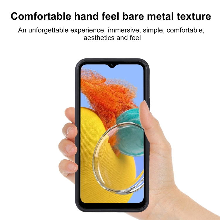 For Samsung Galaxy M14 5G TPU Phone Case(Black)