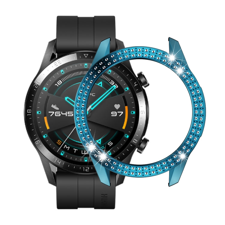 For Huawei GT2 46mm PC Double Row Diamond Watch Case