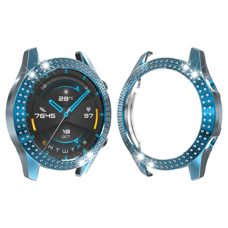 For Huawei GT2 46mm PC Double Row Diamond Watch Case