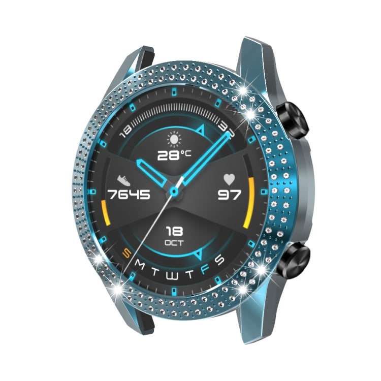 For Huawei GT2 46mm PC Double Row Diamond Watch Case