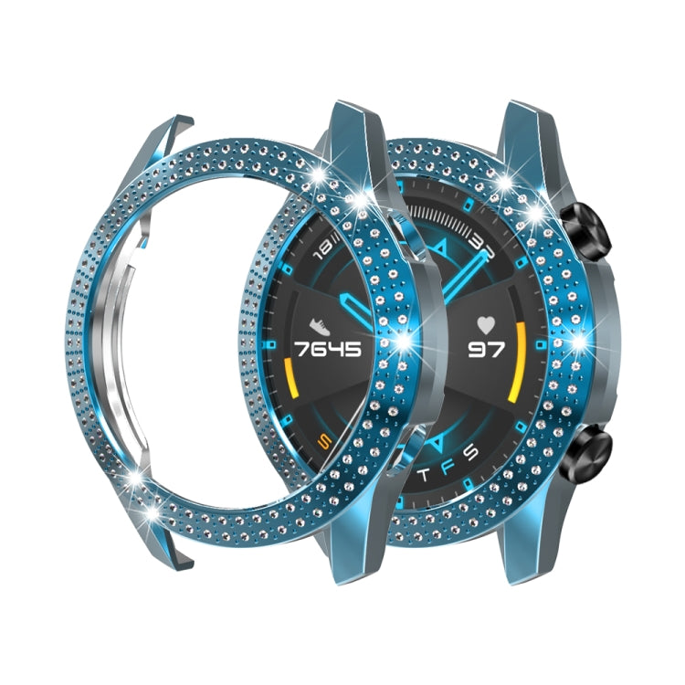 For Huawei GT2 46mm PC Double Row Diamond Watch Case