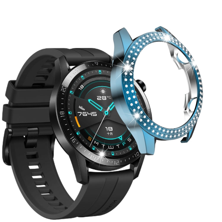 For Huawei GT2 46mm PC Double Row Diamond Watch Case