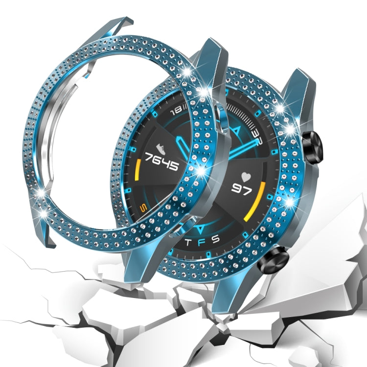 For Huawei GT2 46mm PC Double Row Diamond Watch Case