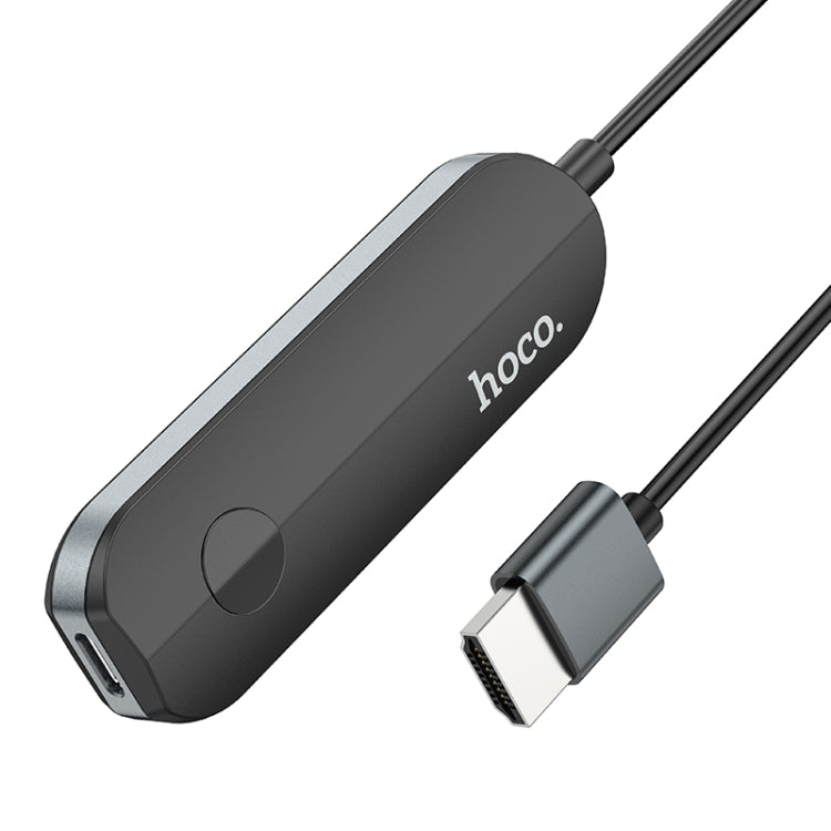 hoco UA23 HD Smart Wireless Screen Projector For Apple, Length: 1m(Black)