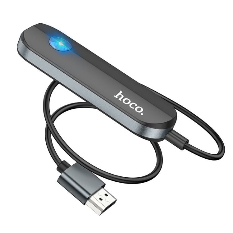 hoco UA23 HD Smart Wireless Screen Projector For Apple, Length: 1m(Black)