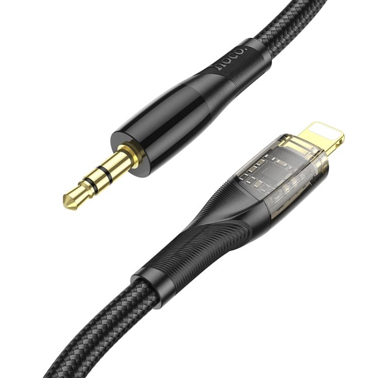 hoco UPA25 Transparent Exploration Version 8 Pin Digital Audio Conversion Cable, Length: 1m