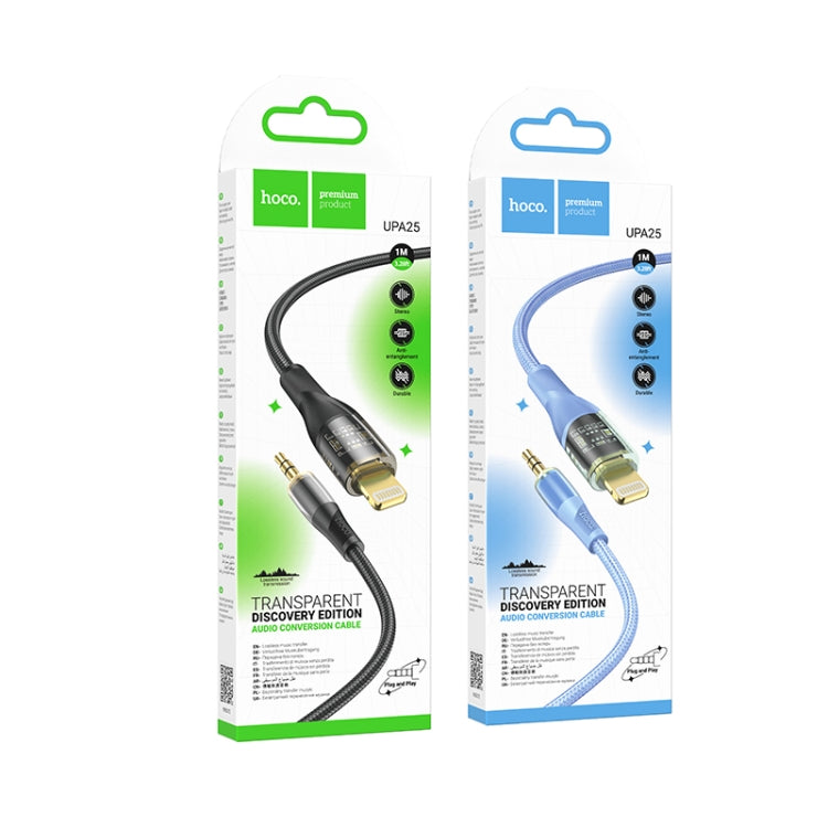 hoco UPA25 Transparent Exploration Version 8 Pin Digital Audio Conversion Cable, Length: 1m