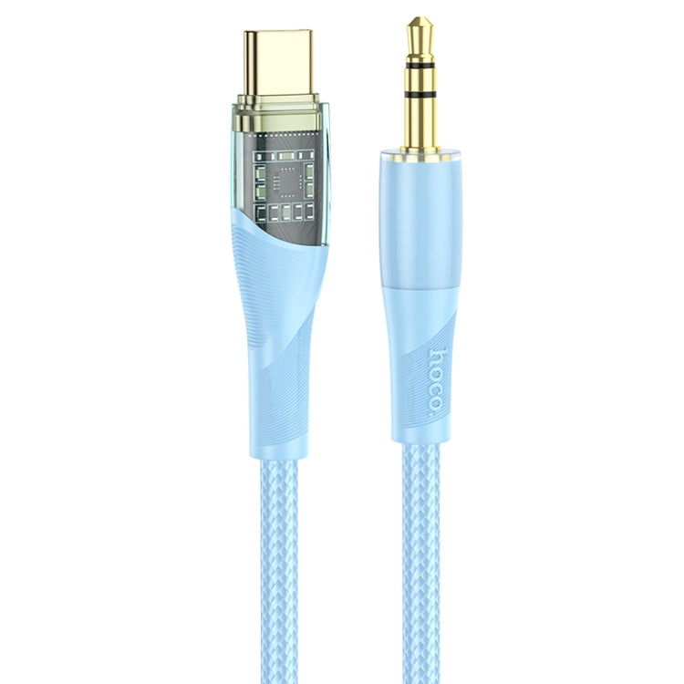 hoco UPA25 Transparent Exploration Version USB-C/Type-C Digital Audio Conversion Cable, Length: 1m