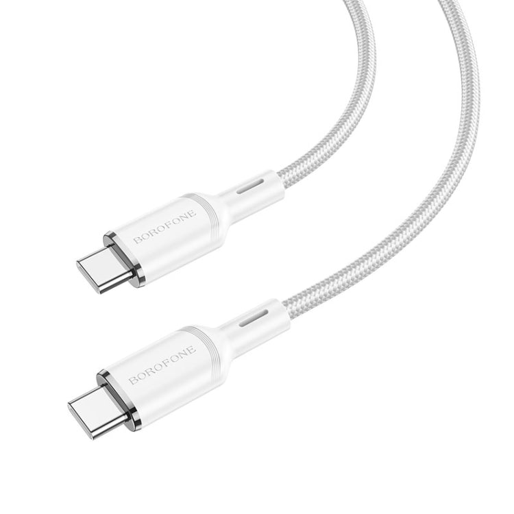 Borofone BX90 Type-C to Type-C Cyber 60W Charging Data Cable, Length:1m