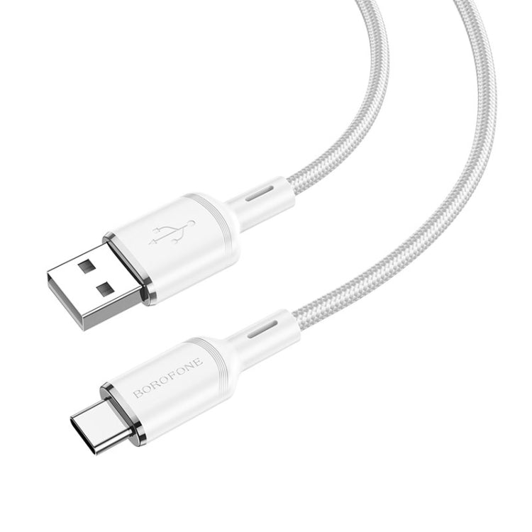 Borofone BX90 USB to Type-C Cyber 3A Charging Data Cable, Length:1m