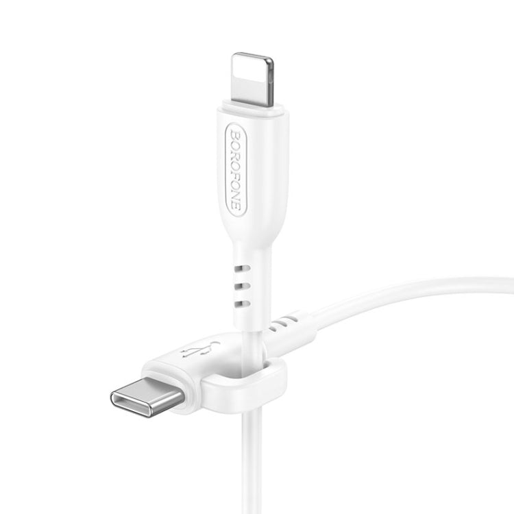 Borofone BX91 Type-C to 8 Pin Symbol PD Charging Data Cable, Length:1m