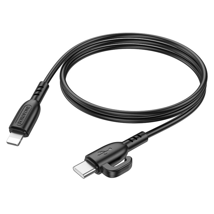 Borofone BX91 Type-C to 8 Pin Symbol PD Charging Data Cable, Length:1m