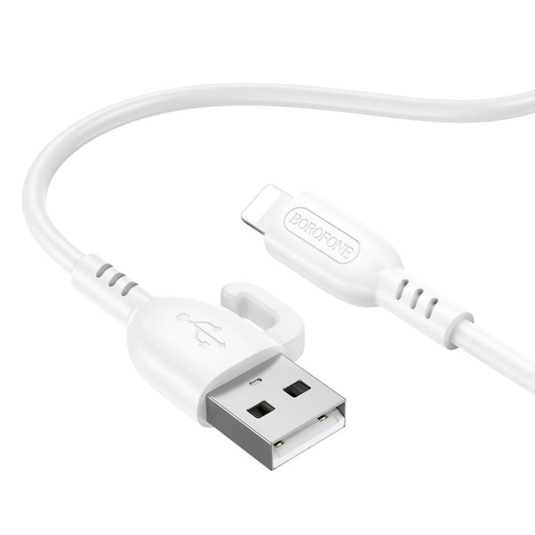 Borofone BX91 USB to 8 Pin Symbol 2.4A Charging Data Cable, Length:1m