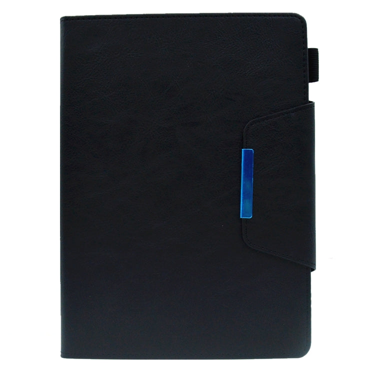 For iPad 10.2 2020&2019 / Air 10.5 Suede Cross Texture Magnetic Clasp Leather Tablet Case