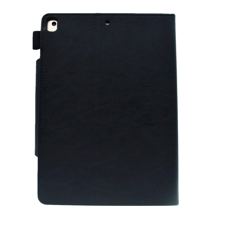 For iPad 10.2 2020&2019 / Air 10.5 Suede Cross Texture Magnetic Clasp Leather Tablet Case