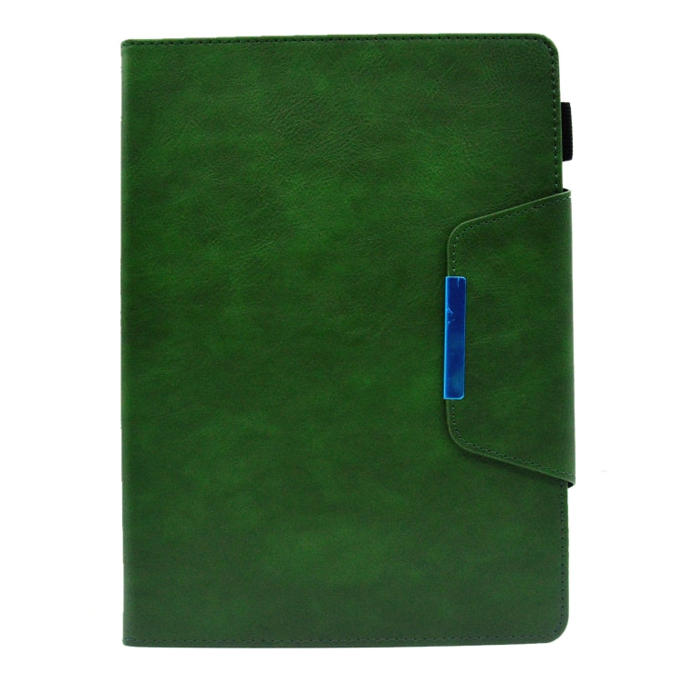 For iPad 10.2 2020&2019 / Air 10.5 Suede Cross Texture Magnetic Clasp Leather Tablet Case