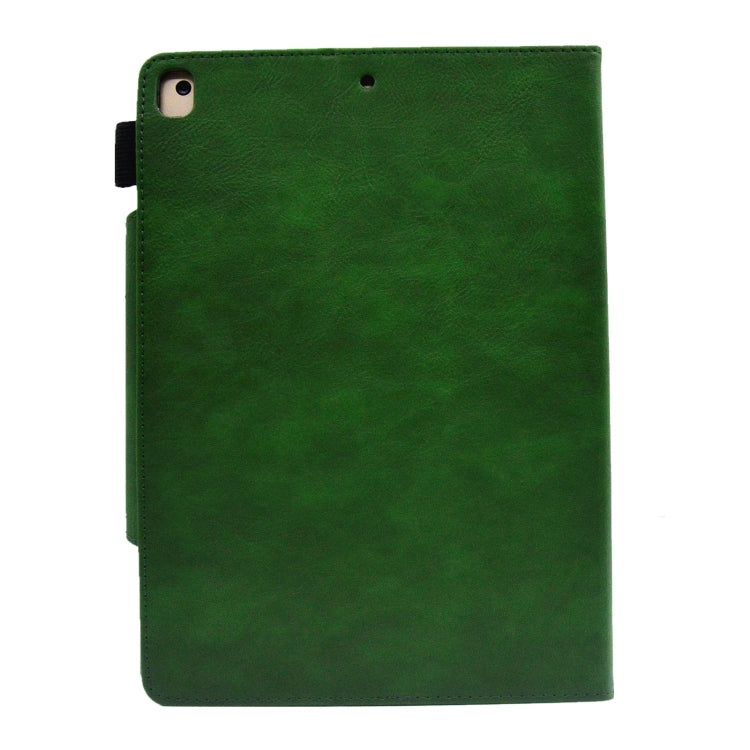 For iPad 10.2 2020&2019 / Air 10.5 Suede Cross Texture Magnetic Clasp Leather Tablet Case