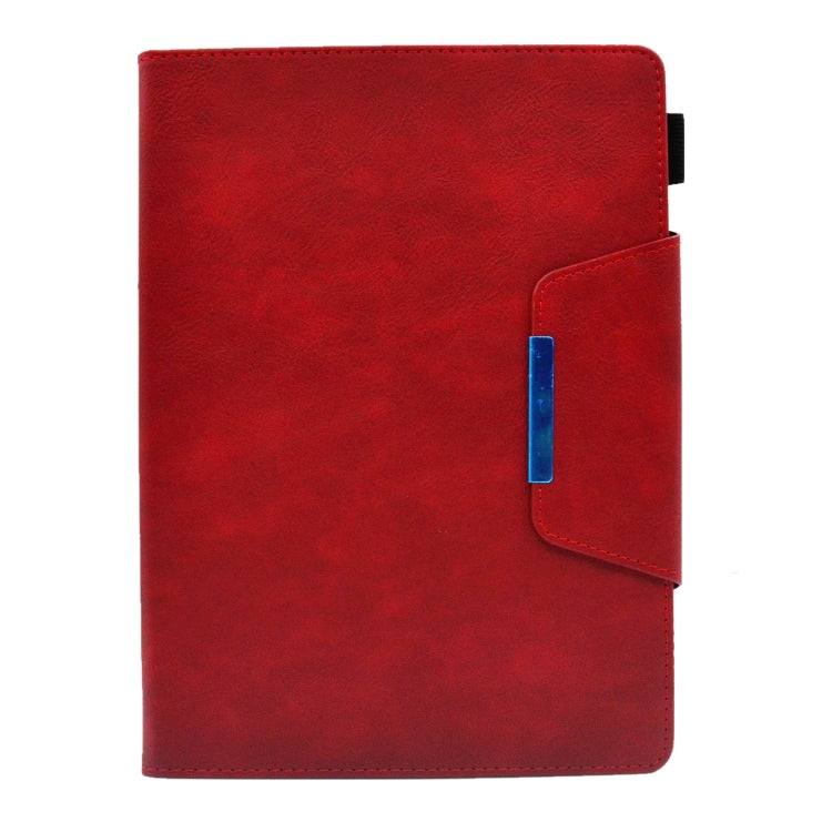 For iPad 10.2 2020&2019 / Air 10.5 Suede Cross Texture Magnetic Clasp Leather Tablet Case