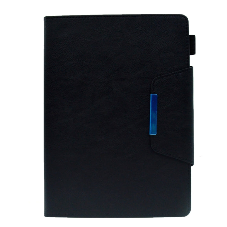 For iPad mini 6 Suede Cross Texture Magnetic Clasp Leather Tablet Case