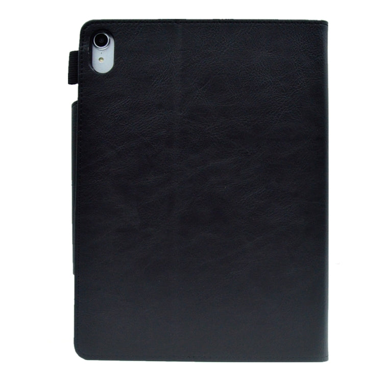 For iPad mini 6 Suede Cross Texture Magnetic Clasp Leather Tablet Case