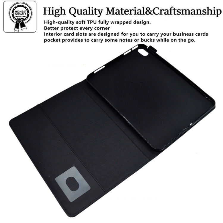 For iPad mini 6 Suede Cross Texture Magnetic Clasp Leather Tablet Case