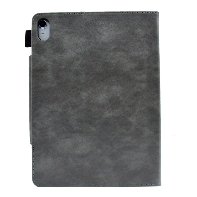 For iPad mini 6 Suede Cross Texture Magnetic Clasp Leather Tablet Case