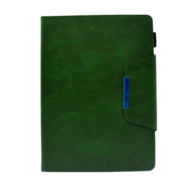 For iPad mini 6 Suede Cross Texture Magnetic Clasp Leather Tablet Case