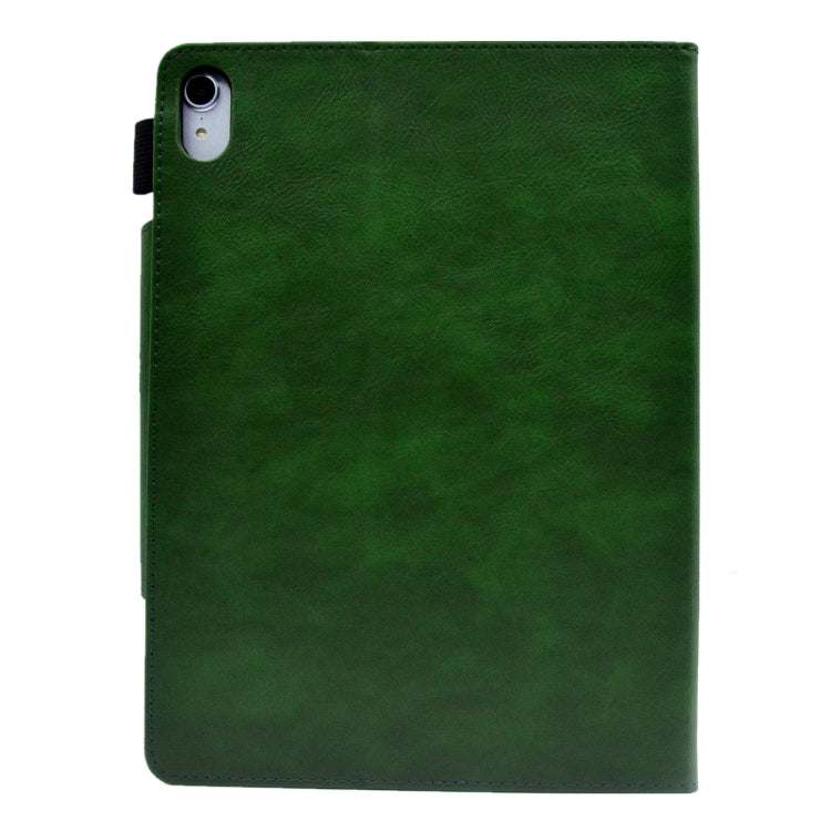 For iPad mini 6 Suede Cross Texture Magnetic Clasp Leather Tablet Case