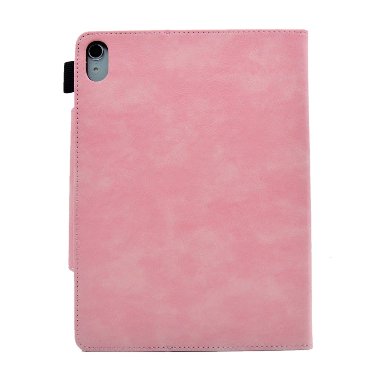 For iPad mini 6 Suede Cross Texture Magnetic Clasp Leather Tablet Case