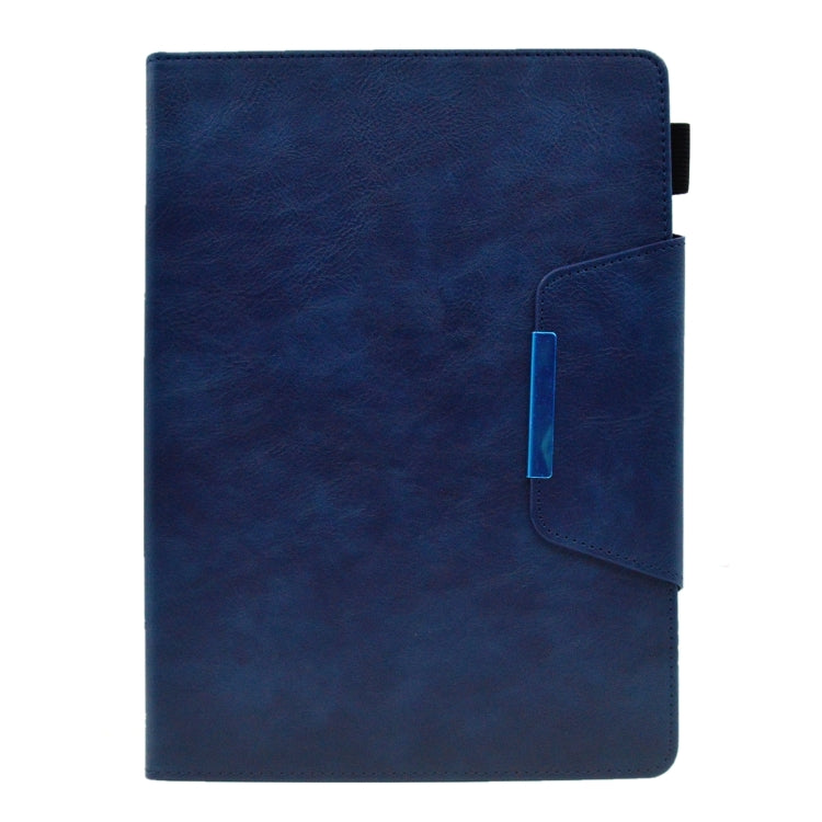 For iPad mini 6 Suede Cross Texture Magnetic Clasp Leather Tablet Case