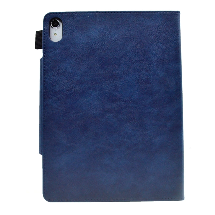 For iPad mini 6 Suede Cross Texture Magnetic Clasp Leather Tablet Case