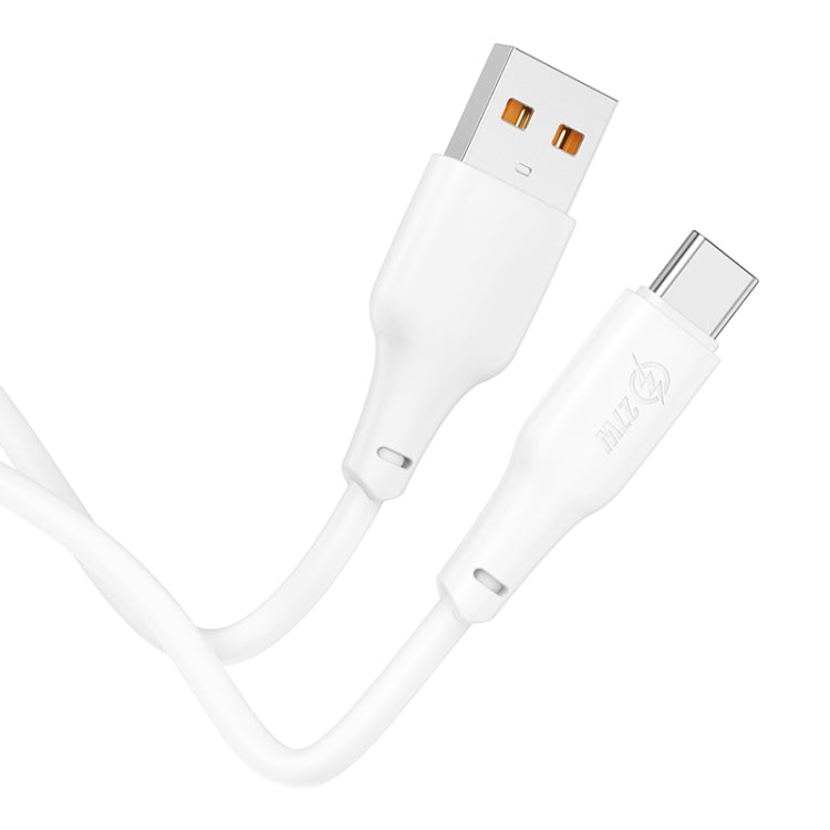 hoco X93 27W USB to USB-C/Type-C Data Cable, Length:1m(White)