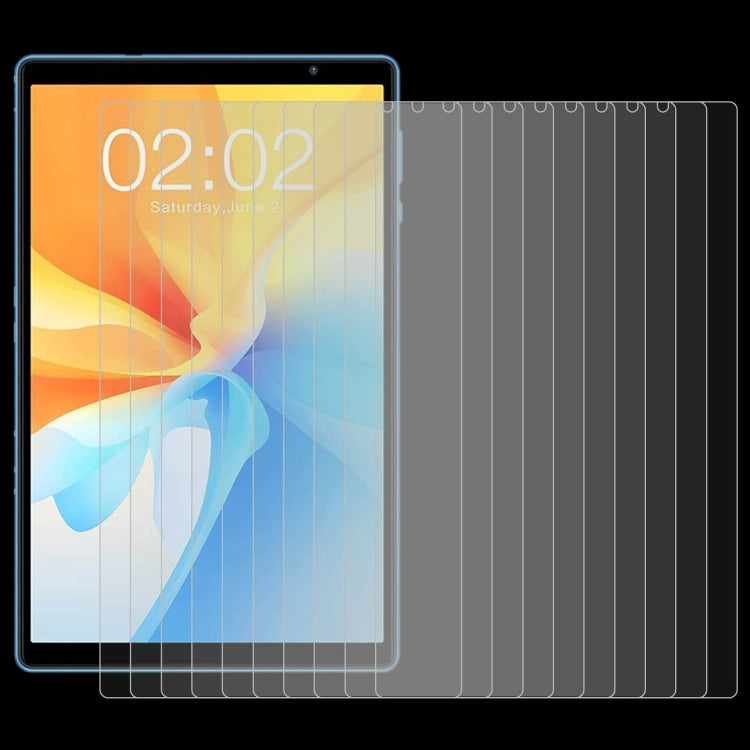 For Teclast P25T / P26T 25pcs 0.3mm 9H Explosion-proof Tempered Tablet Glass Film