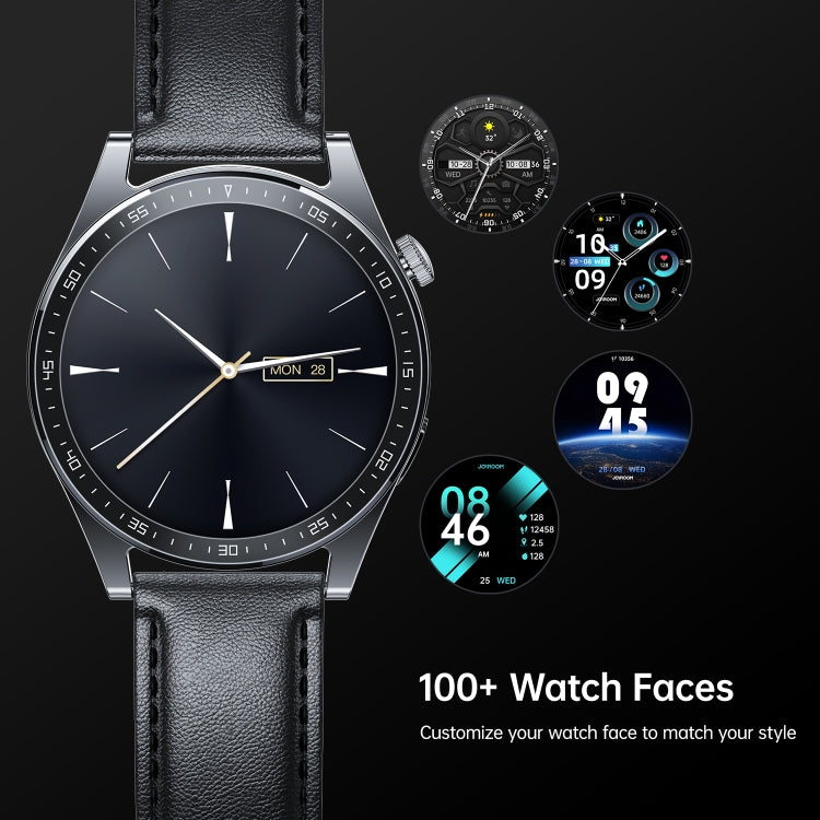 JOYROOM JR-FC2 Classic Series 1.32 inch Screen Smart Watch IP68 Waterproof Support Bluethooth Call(Black)