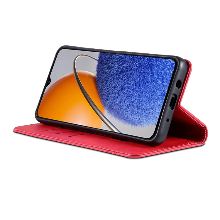 For Huawei nova Y61 AZNS Magnetic Calf Texture Flip Leather Phone Case