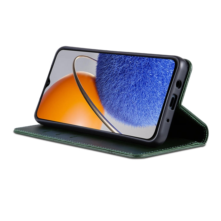 For Huawei nova Y61 AZNS Magnetic Calf Texture Flip Leather Phone Case