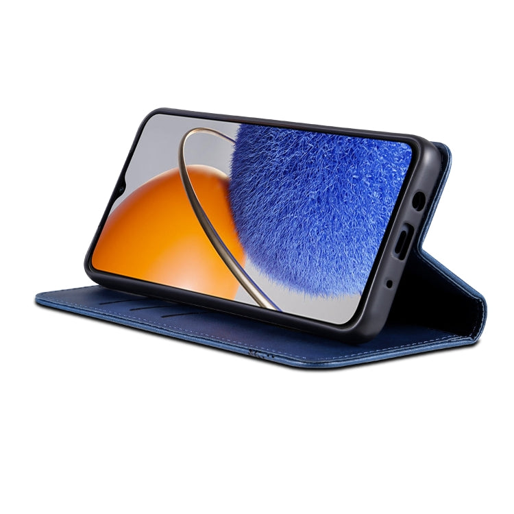 For Huawei nova Y61 AZNS Magnetic Calf Texture Flip Leather Phone Case