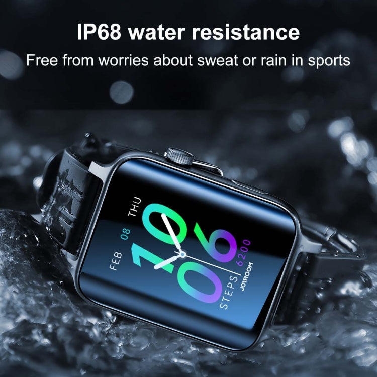 JOYROOM JR-FT6 1.85 inch Screen Sports Smart Watch IP68 Waterproof Support Bluethooth Call(Dark Gray)