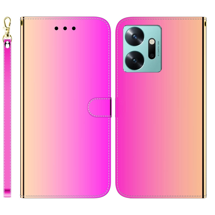 For Infinix Zero 20 / X6821 Imitated Mirror Surface Horizontal Flip Leather Phone Case