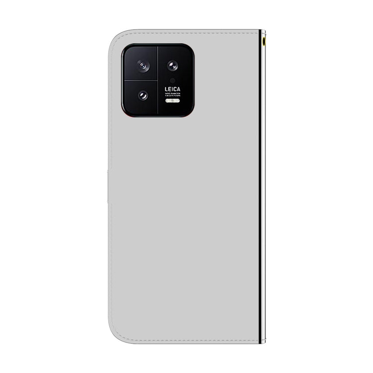 For Xiaomi 13 5G Imitated Mirror Surface Horizontal Flip Leather Phone Case