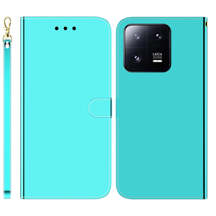 For Xiaomi 13 Pro 5G Imitated Mirror Surface Horizontal Flip Leather Phone Case