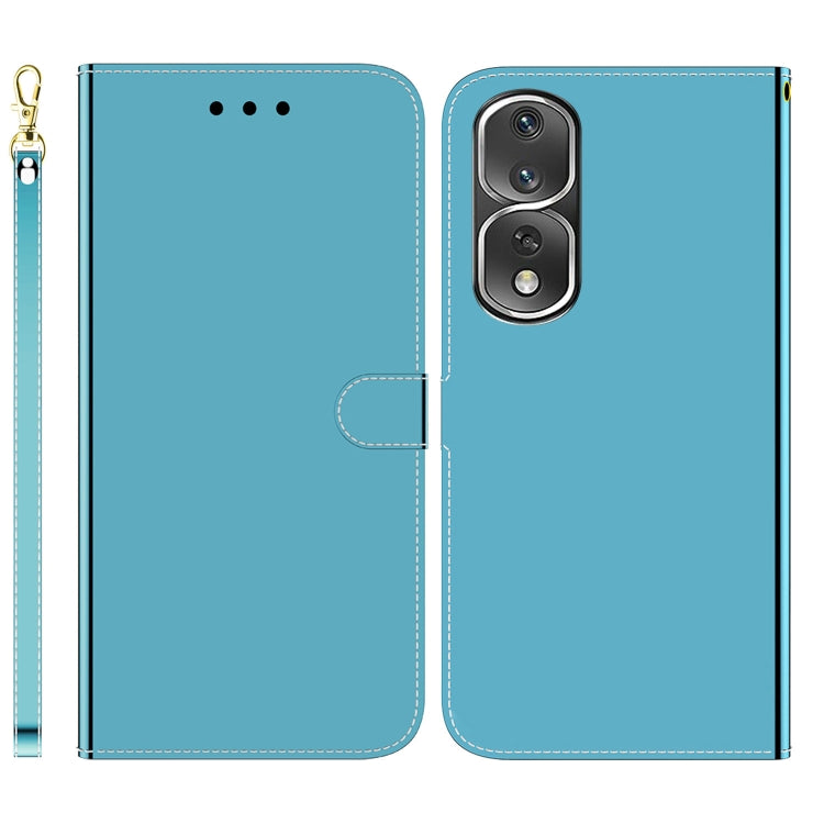 For Honor 80 Pro Imitated Mirror Surface Horizontal Flip Leather Phone Case