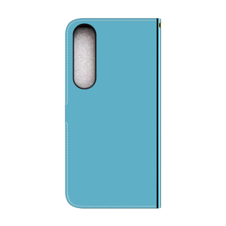 For Sony Xperia 1 IV 2023 Imitated Mirror Surface Horizontal Flip Leather Phone Case