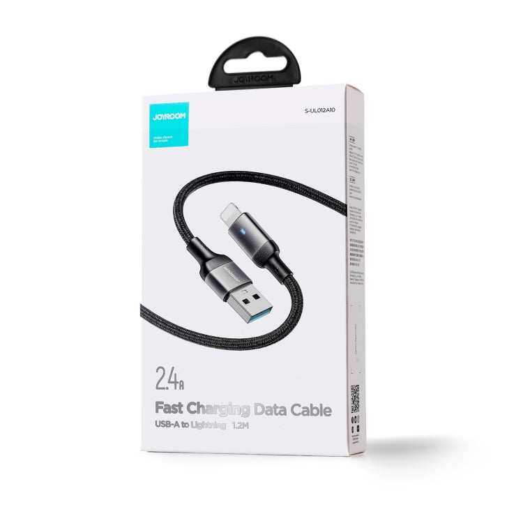 JOYROOM S-UL012A10 Extraordinary Series 2.4A USB-A to 8 Pin Fast Charging Data Cable, Cable Length:3m