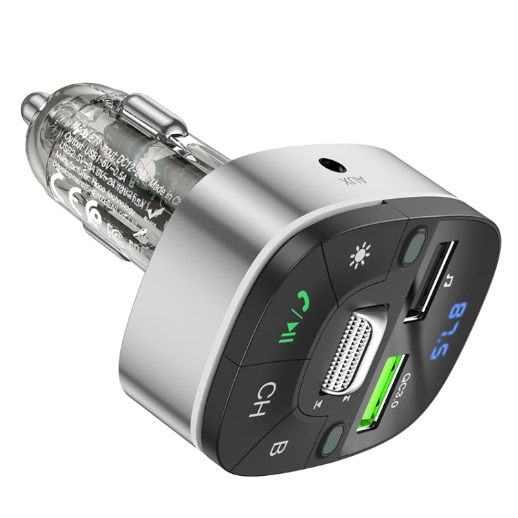 hoco E71 Car QC3.0 Fast Charge Bluetooth 5.0 MP3 Player FM Transmitter
