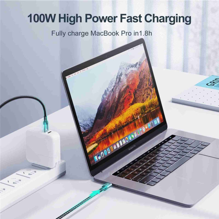 JOYROOM S-CC100A10 Extraordinary Series 100W USB-C / Type-C to USB-C / Type-C Fast Charging Data Cable, Cable Length:1.2m